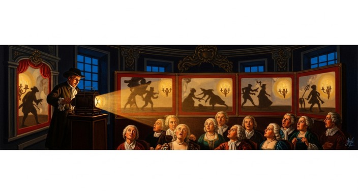 Shadow Dramatic Center Free Shadow Story Theater Image - Phantasmagoria, Lantern, Projection ...