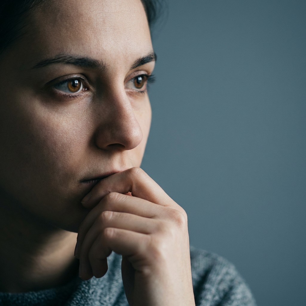 Searchingly Free Thoughtful Intense Gaze Image - Portrait, Contemplative ...