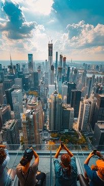 Free Cityscape Observation Deck Image - City, Observation, Skyscrapers ...