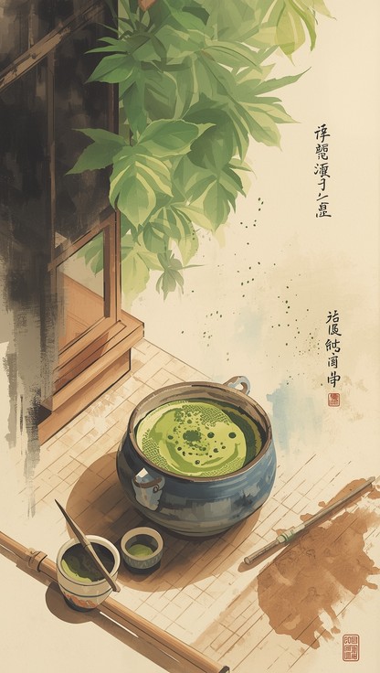 Japanese Tea Set Texture Free Japanese Tea Textures Image - Japanese, Matcha, Ceramic | Download ...