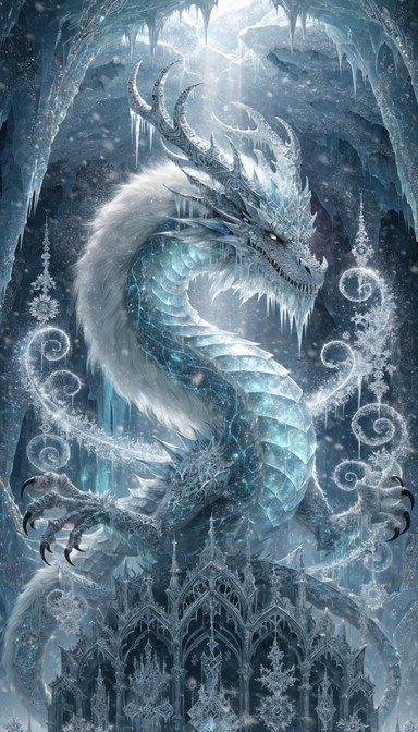 Free Frozen Dragon Majesty Image - Dragon, Ice, Fantasy | Download at ...