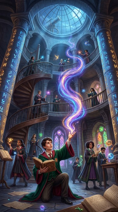 Magic Practitioner Free Magic Student Rising Image - Wizard, Magic, Student | Download at ...