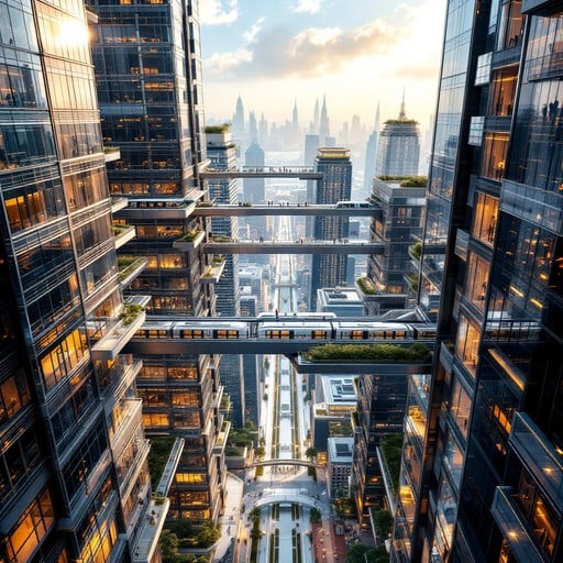 Picture of Exploring Vertical Urbanism: A Solution to the ... - The Design Gesture