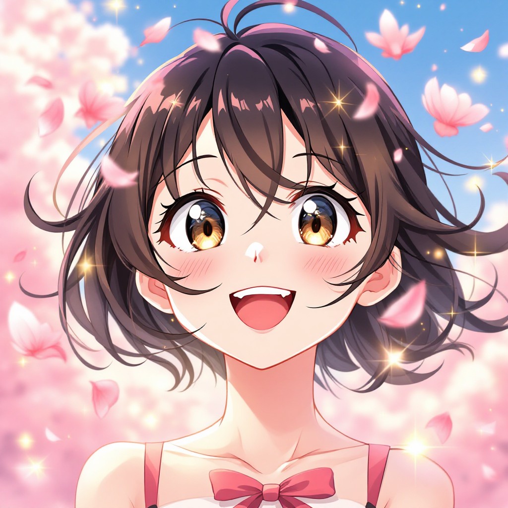Spring Time Joy Free Springtime Anime Joy Image - Anime, Manga, Shoujo | Download at ...