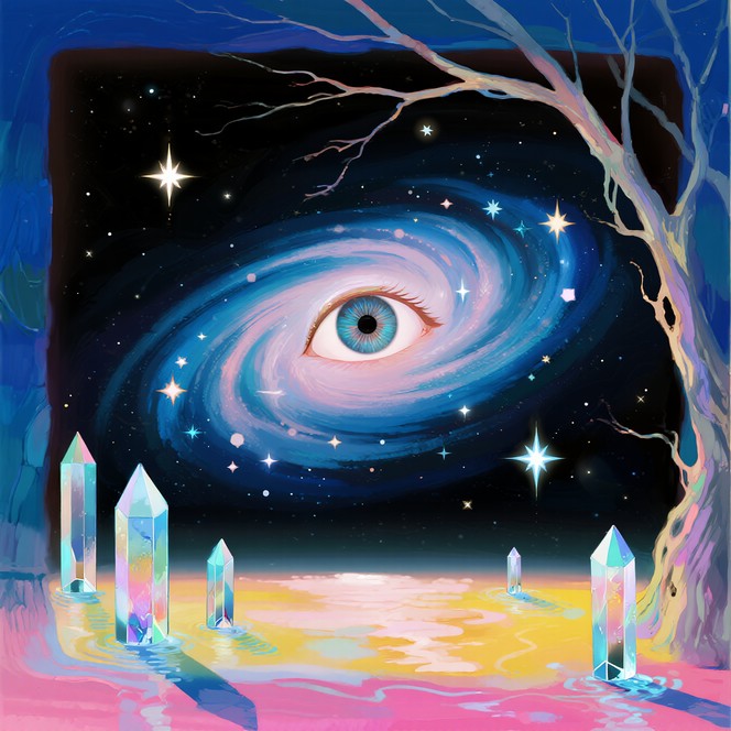 Free Cosmic Eye Awakens Image | Download at StockCake