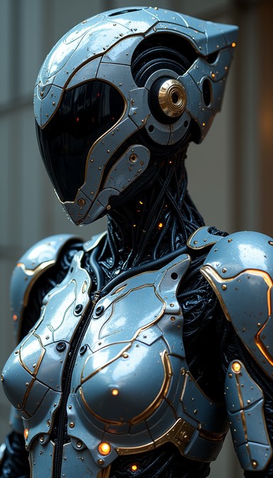 Free Iridescent Techno Exoskeleton Image - Armor, Biomechanical ...