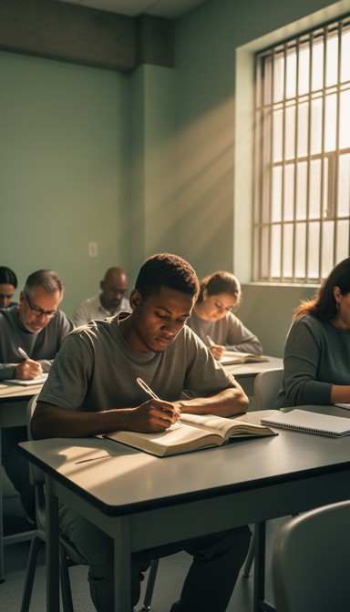Free Learning Behind Bars Image - Prison, Education, Rehabilitation ...