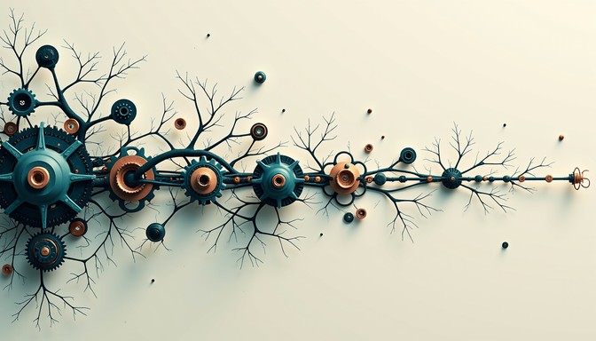 Free Technology Meets Nature Image - Gears, Mechanical, Organic ...