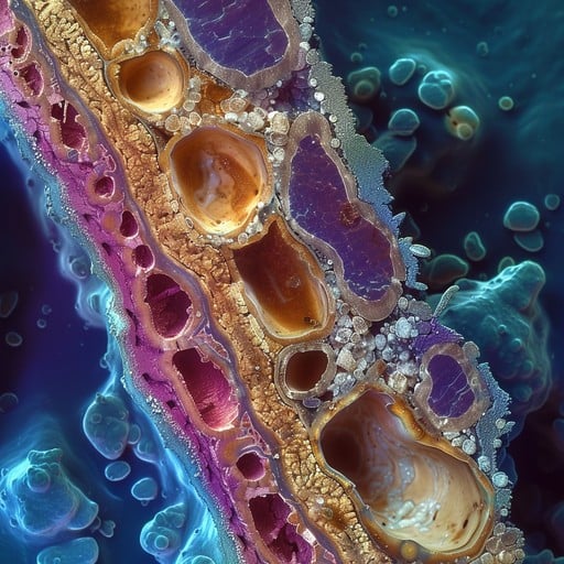 Free Cellular Abstract Art Image - Biology, Cells, Abstract | Download ...