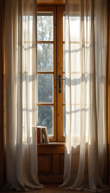 Free Morning Window Light Image - Window, Curtains, Morning | Download ...