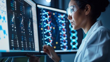 Free Scientist Analyzing Data Image - Scientist, Laboratory, Research ...
