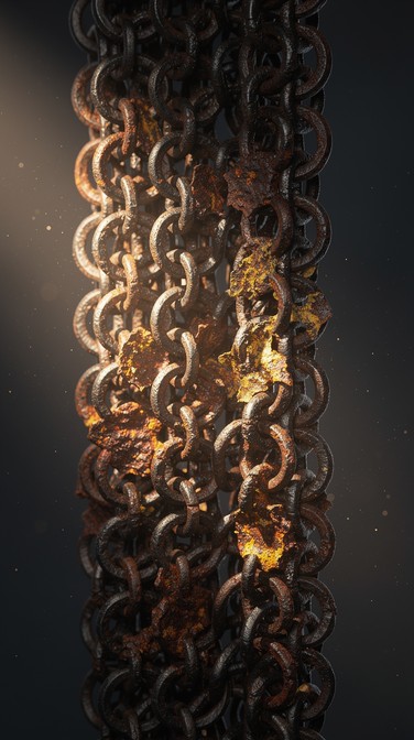 Rusty Chain Mail Free Rusted Chainmail Rings Image - Chainmail, Rust, Iron | Download at ...