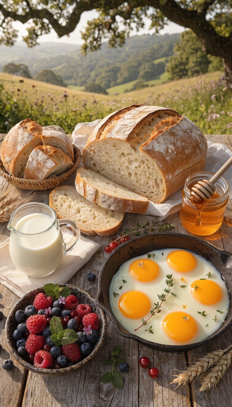 Rustic Breakfast Image Free Rustic Farmhouse Breakfast Image - Breakfast, Farmhouse, Rustic ...