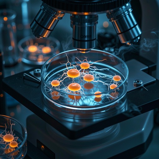 Lab Germs Creator Free Glowing Bacterial Defense Image - Bacteria, Laboratory, Science ...