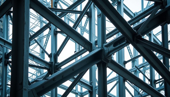 Cool Steel Structures Free Geometric steel bridge Image - Steel, Geometric, Architecture ...