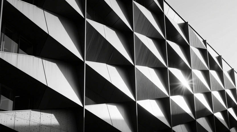 Free Geometric Building Pattern Image - Geometric, Architecture, Modern ...