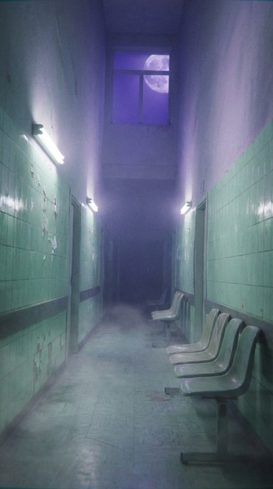 Free Endless Hospital Nightmare Image - Hospital, Corridor, Liminal ...