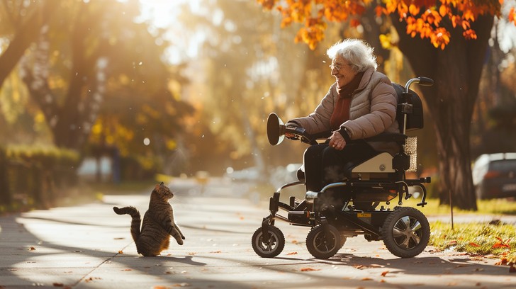 Free Autumn Companionship Moment Image - Autumn, Companionship, Elderly ...