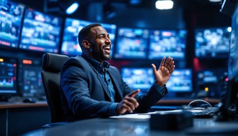 Free Passionate Sports Broadcaster Image - Broadcasting, Commentator ...