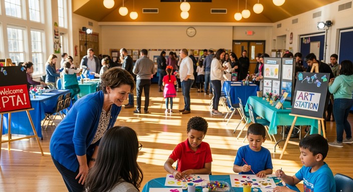 Free Community Connects Together Image - Elementary, School, Pta ...