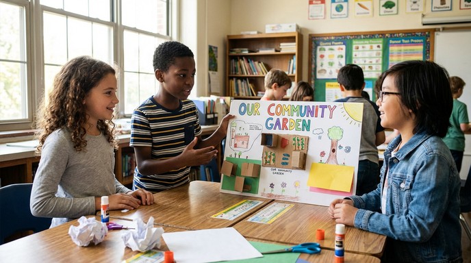 Students Present In Class Free Students Present Project Image - Education, Children, Classroom ...