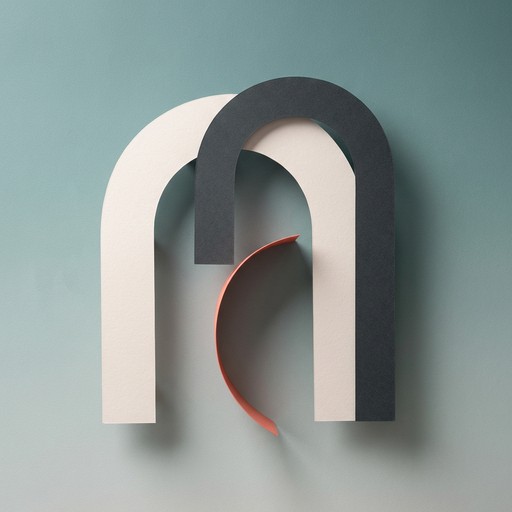 Free Curved Paper Architecture Image - Abstract, Minimal, Geometric ...