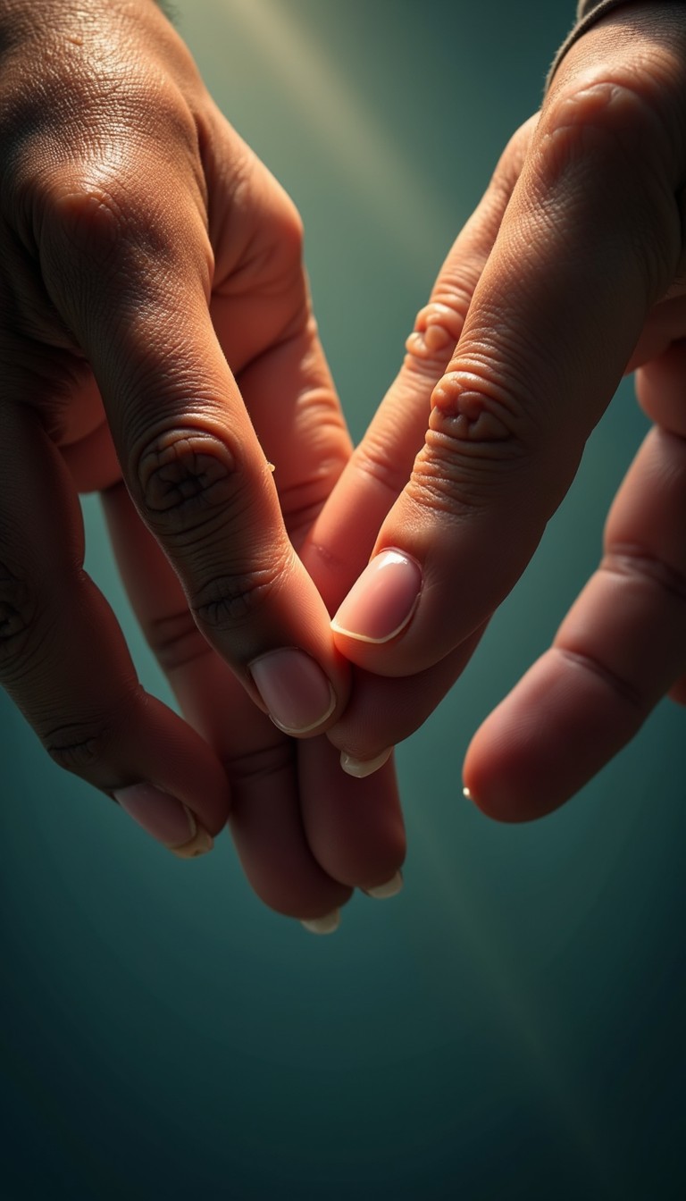 Free Connection Through Fingers Image - Touch, Fingers, Hands ...
