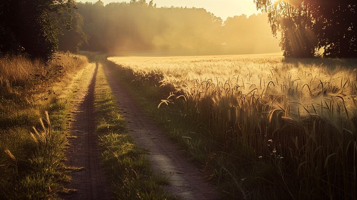 Long Path Sunset Free Sunset Nature Path Image - Sunset, Nature, Path | Download at ...
