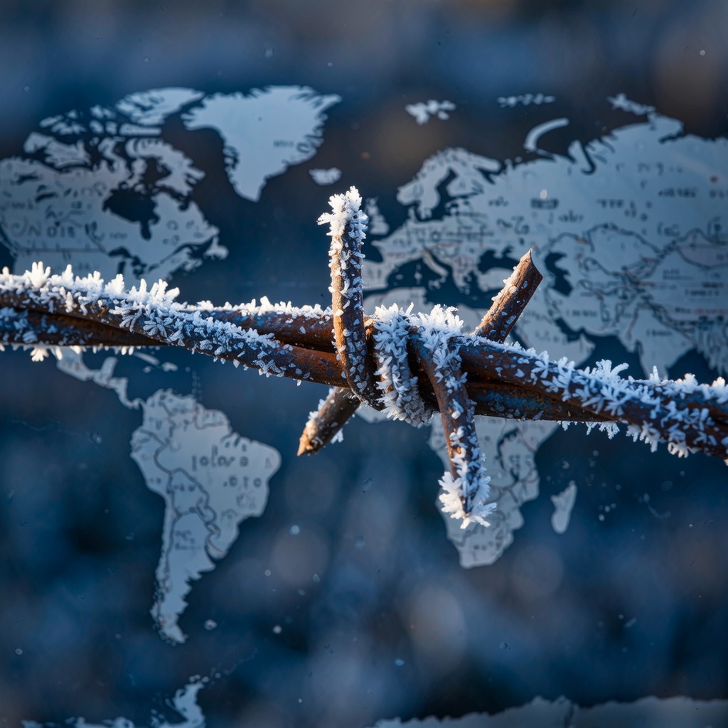 Freezer Border Free Frozen Border Wire Image - Barbed, Wire, Frost | Download at StockCake