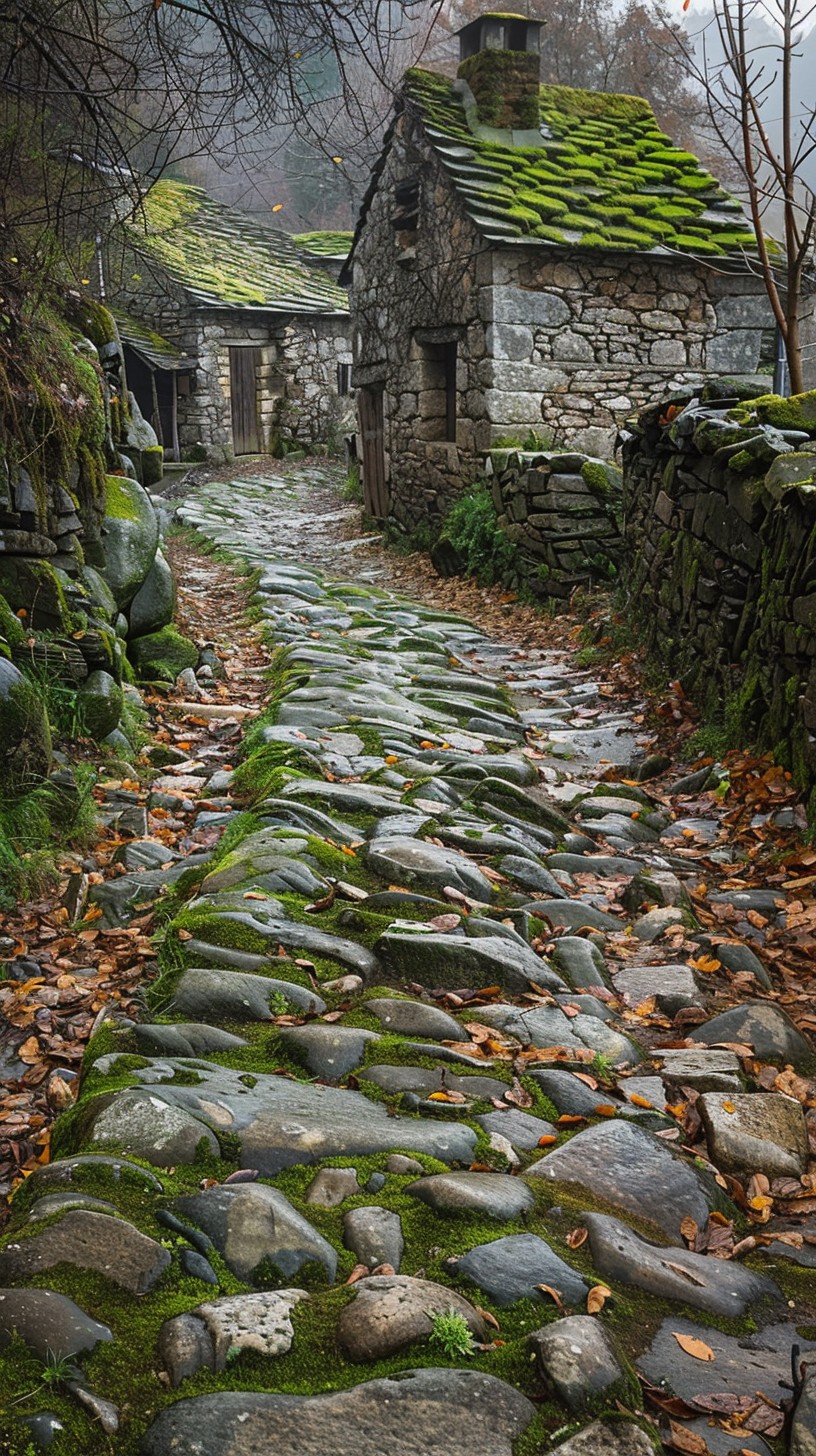 Free Cobbled Pathway Scene Image - Cobbled, Pathway, Stone | Download ...