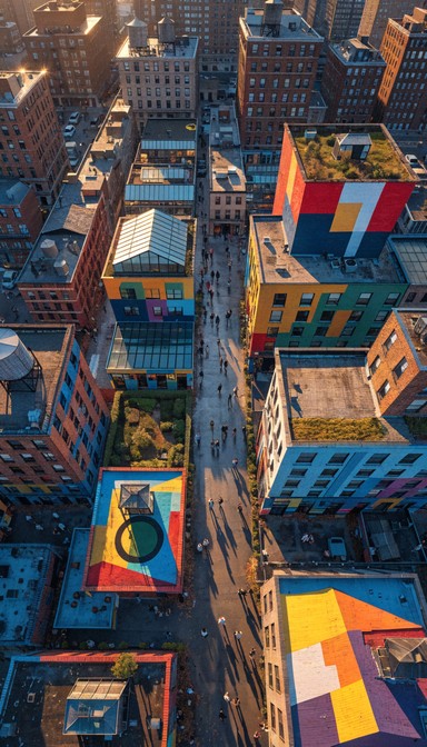 Favela Rooftops Free Colorful Favela Rooftops Image - Favela, Brazil, Rooftops ...