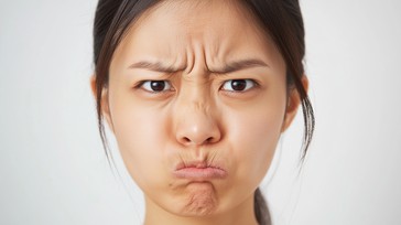 Friwon Free Frowning young woman Image - Woman, Frowning, Displeased ...