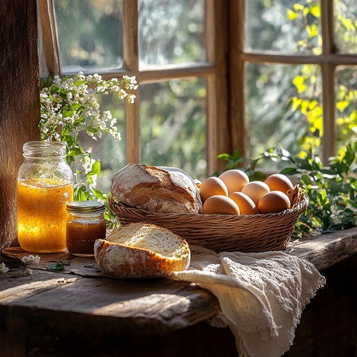 Rustic Breakfast Image Free Rustic Breakfast Scene Image - Rustic, Breakfast, French Toast ...