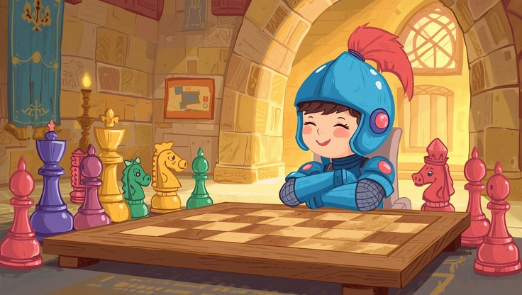 Knight Playing Pool Free Knight Playing Chess Image - Knight, Chess, Medieval | Download at ...