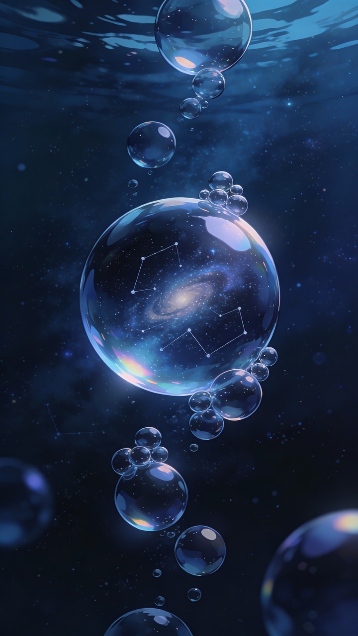 Free Cosmic Bubble Universe Image - Bubbles, Underwater, Cosmic ...