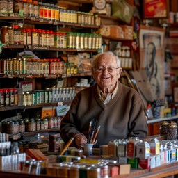 Download Shopkeeper's Gentle Smile Image - Shopkeeper, Smile, Elderly ...