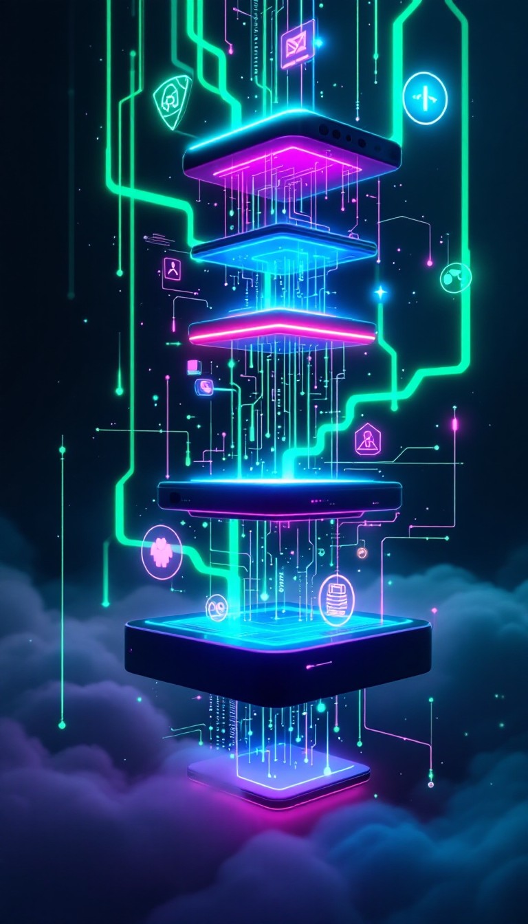Free Digital Platforms Connected Image - Cyberpunk, Technology ...