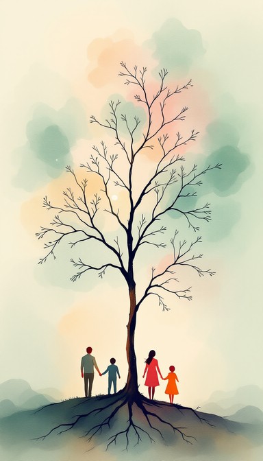 Family Roots Graphics Free Family Roots Growing Image - Family, Tree, Watercolor | Download ...