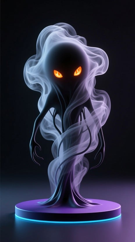 Free Ember-Eyed Wraith Photo - Shadow, Creature, Ethereal | Download at ...