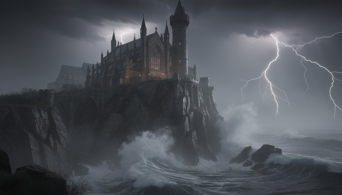 Free Gothic Castle Storm Image - Castle, Gothic, Storm | Download at ...