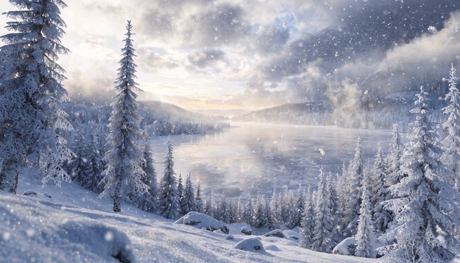 Free Frozen Winter Wonderland Image - Winter, Snow, Landscape ...