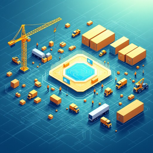 Free Digital Construction Hub Image - Construction, Logistics, Digital ...