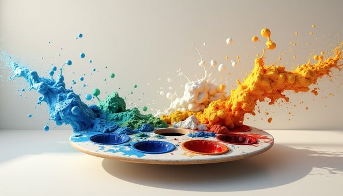 Free Exploding Color Palette Image - Palette, Paint, Explosion ...