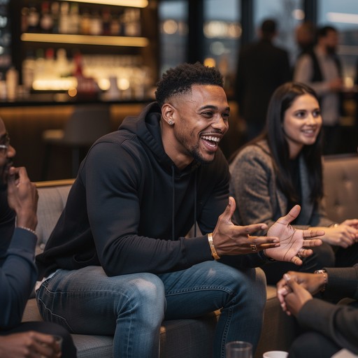 Free Casual Joyful Conversation Image - Man, Laughter, Conversation ...