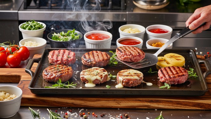 Free Gourmet Burger Perfection Image - Burger, Patty, Cooking ...