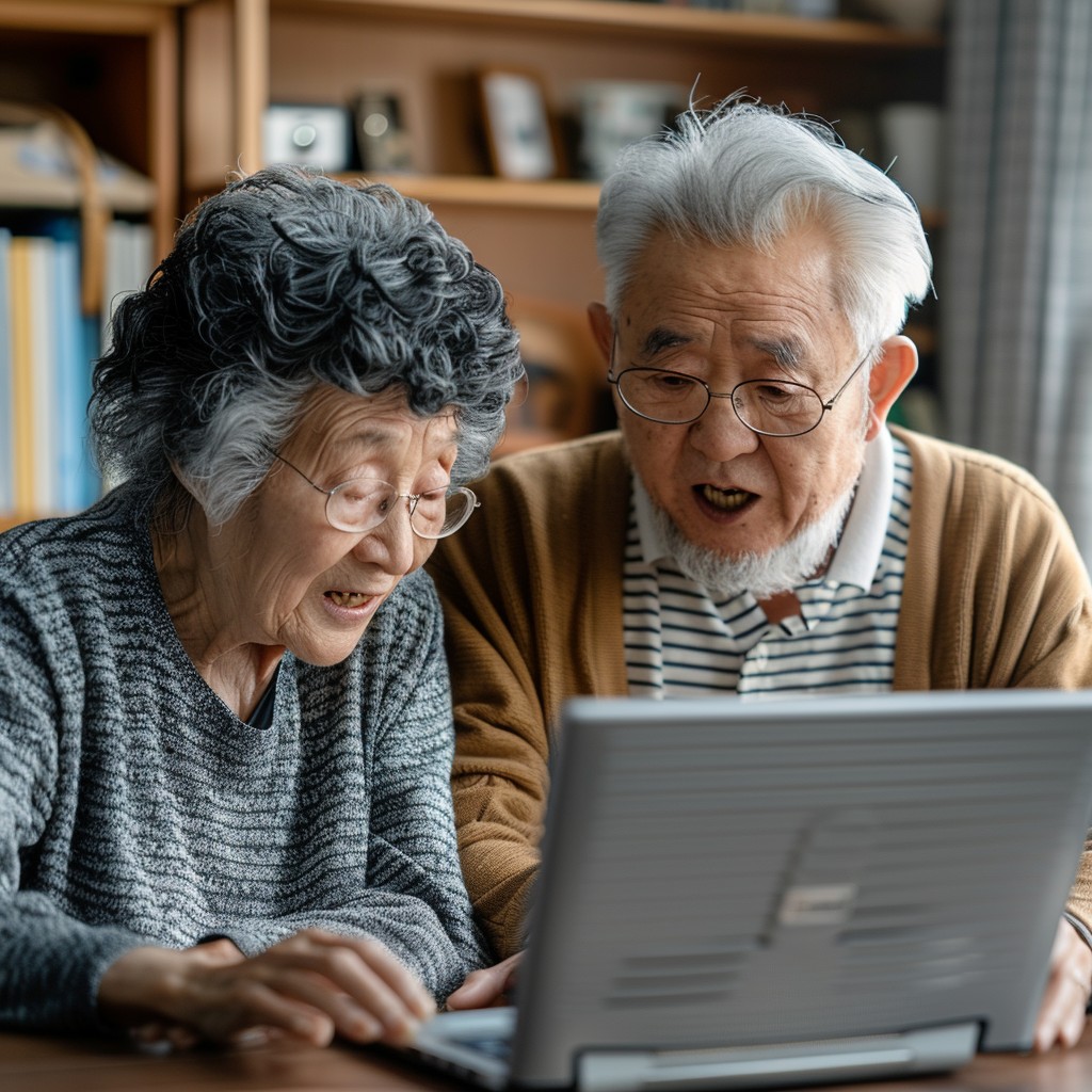 Free Elders using laptop Image - Elderly, Laptop, Technology | Download ...