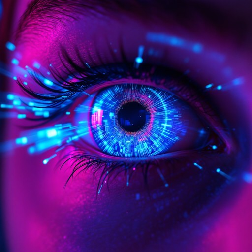 Cyber Vision Design Free Infinite Cyber Vision Image - Cyberpunk, Neon, Eye | Download at ...