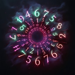 Free Mystical Number Spiral Image - Spiral, Numbers, Gothic | Download ...