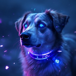 Perro Neon Free Neon Cyber Dog Image - Cyberpunk, Neon, Dog | Download at StockCake