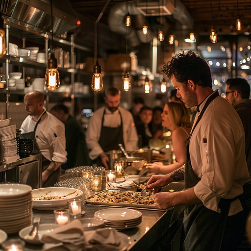 Free Bustling Restaurant Scene Image - Restaurant, Dining, Kitchen ...